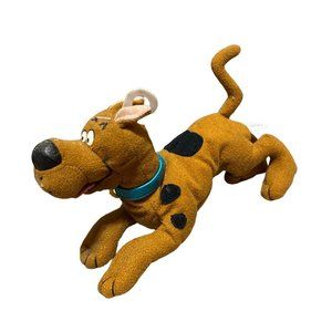 Vintage Scooby Doo Stuffed Plush Soft Toy Laying Down No Dog Tag